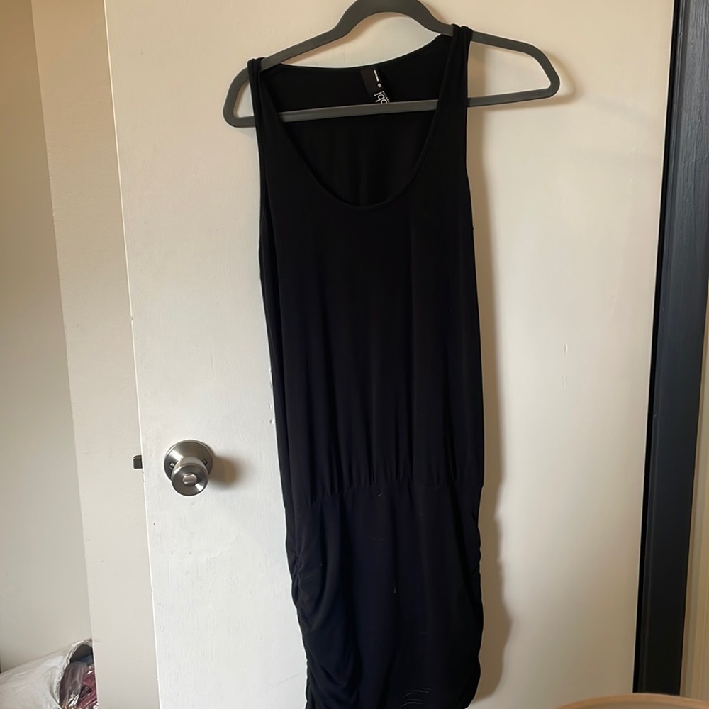 Black dress with tight bottom